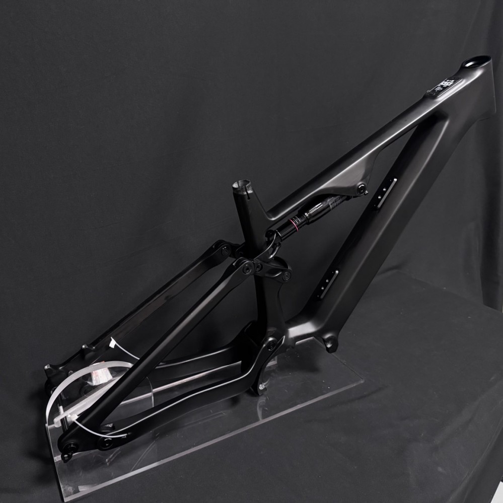 Рама двухподвесного электровелосипеда SZZSBIKE CEF69 | Двигатель Bafang M560/M510 | Аккумулятор 48 В 835 Вт·ч | Облегченная карбоновая рама 29/27,5 дюйма 8