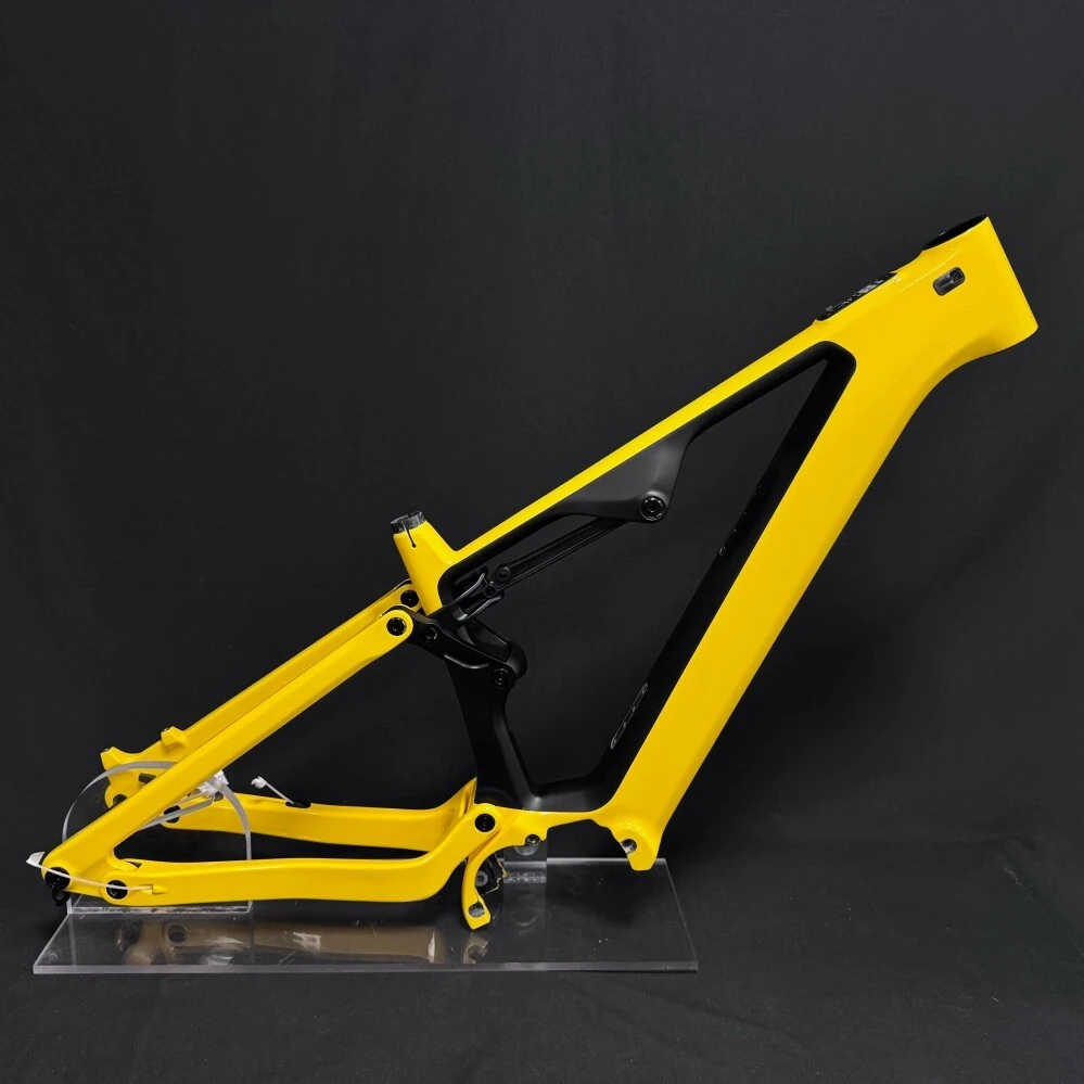 Cuadro de suspensión completa MTB personalizable, cuadro de carbono 29er con Bafang M560/M510 & DPC030, producto de gran venta, 48 V, 835 Wh 1