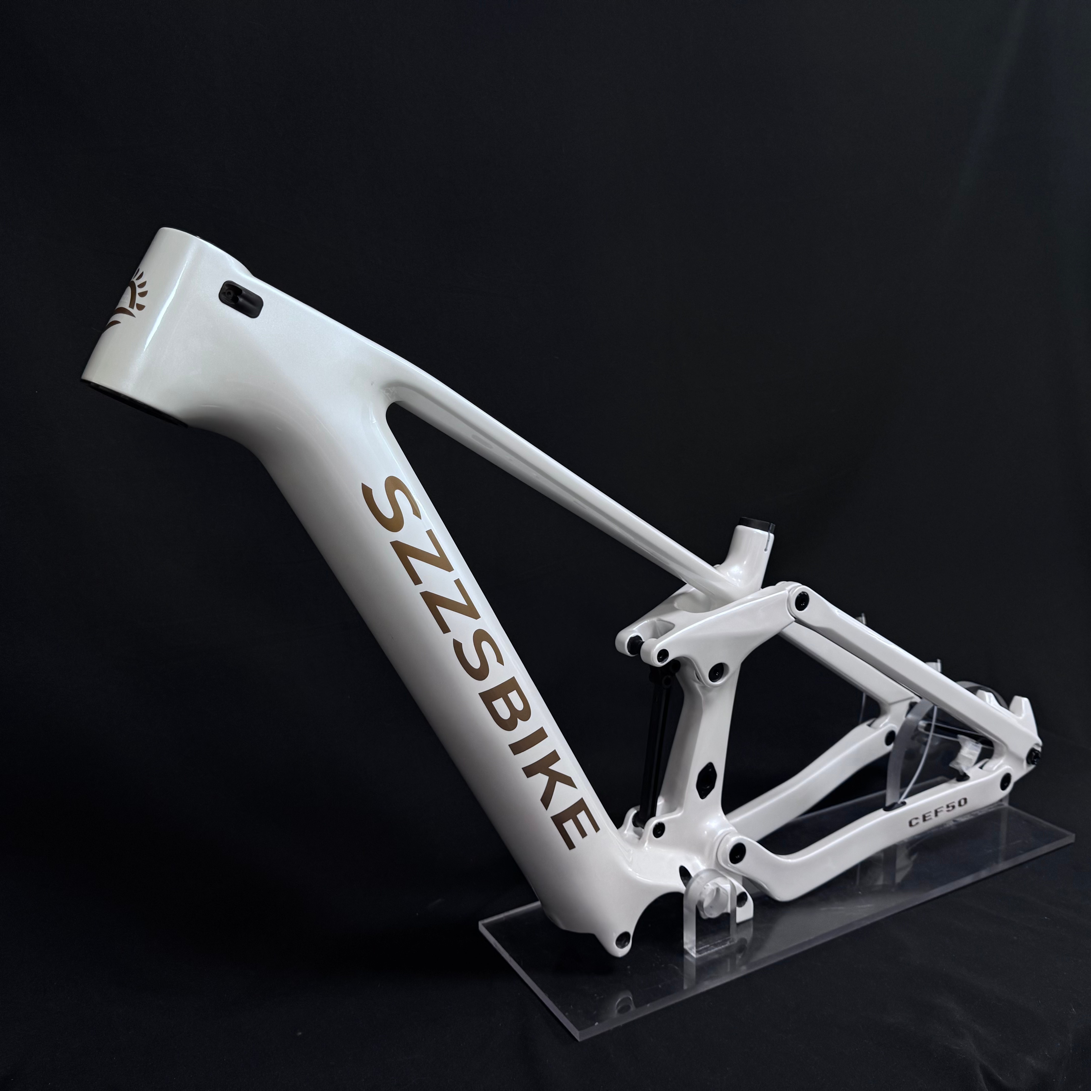 ホット販売製品米国フルサスペンションフレーム Mtb バイクフレーム Bafang M820 サスペンションスルーアクスルモデルマウンテンバイク 3