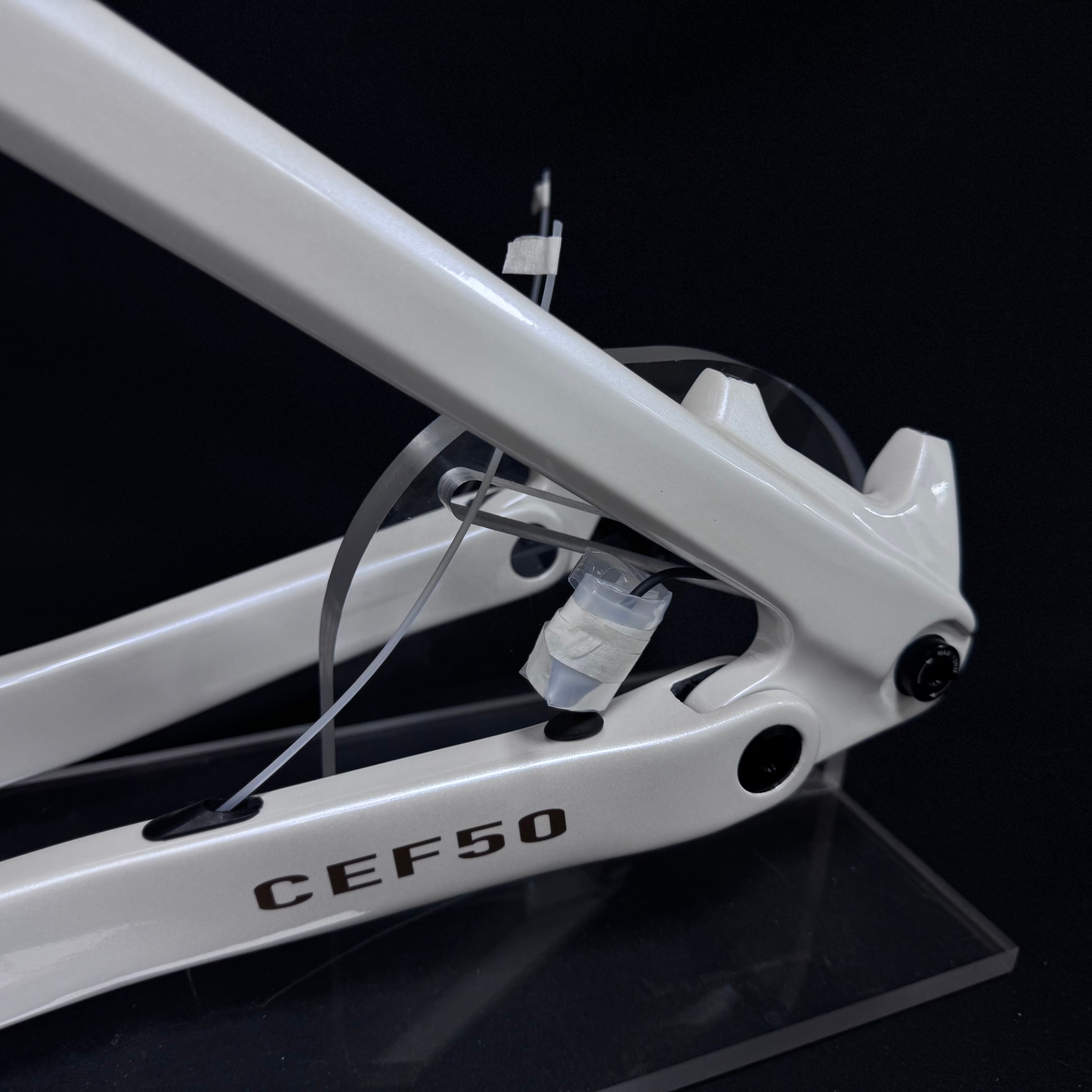 ホット販売製品米国フルサスペンションフレーム Mtb バイクフレーム Bafang M820 サスペンションスルーアクスルモデルマウンテンバイク 7