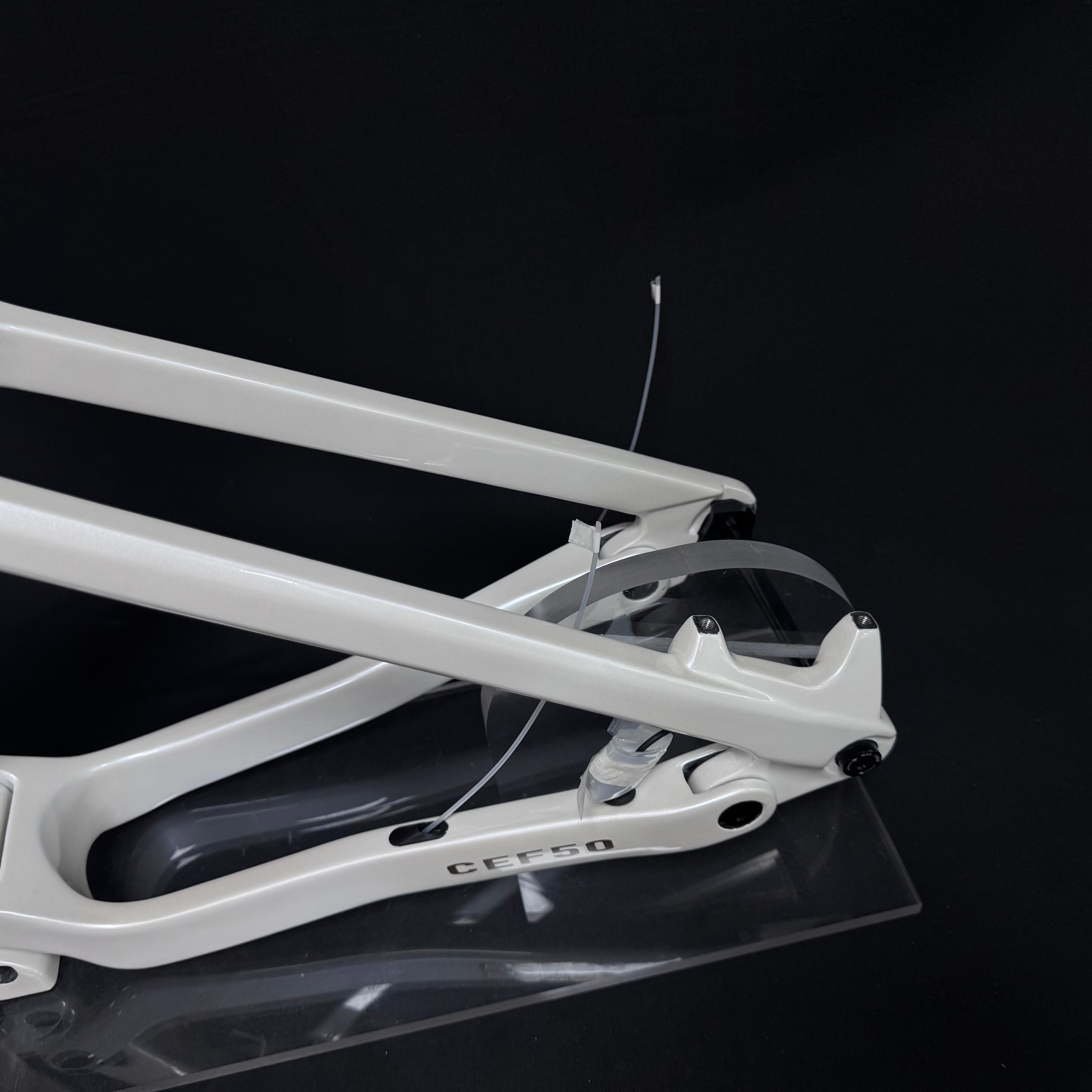 ホット販売製品米国フルサスペンションフレーム Mtb バイクフレーム Bafang M820 サスペンションスルーアクスルモデルマウンテンバイク 6