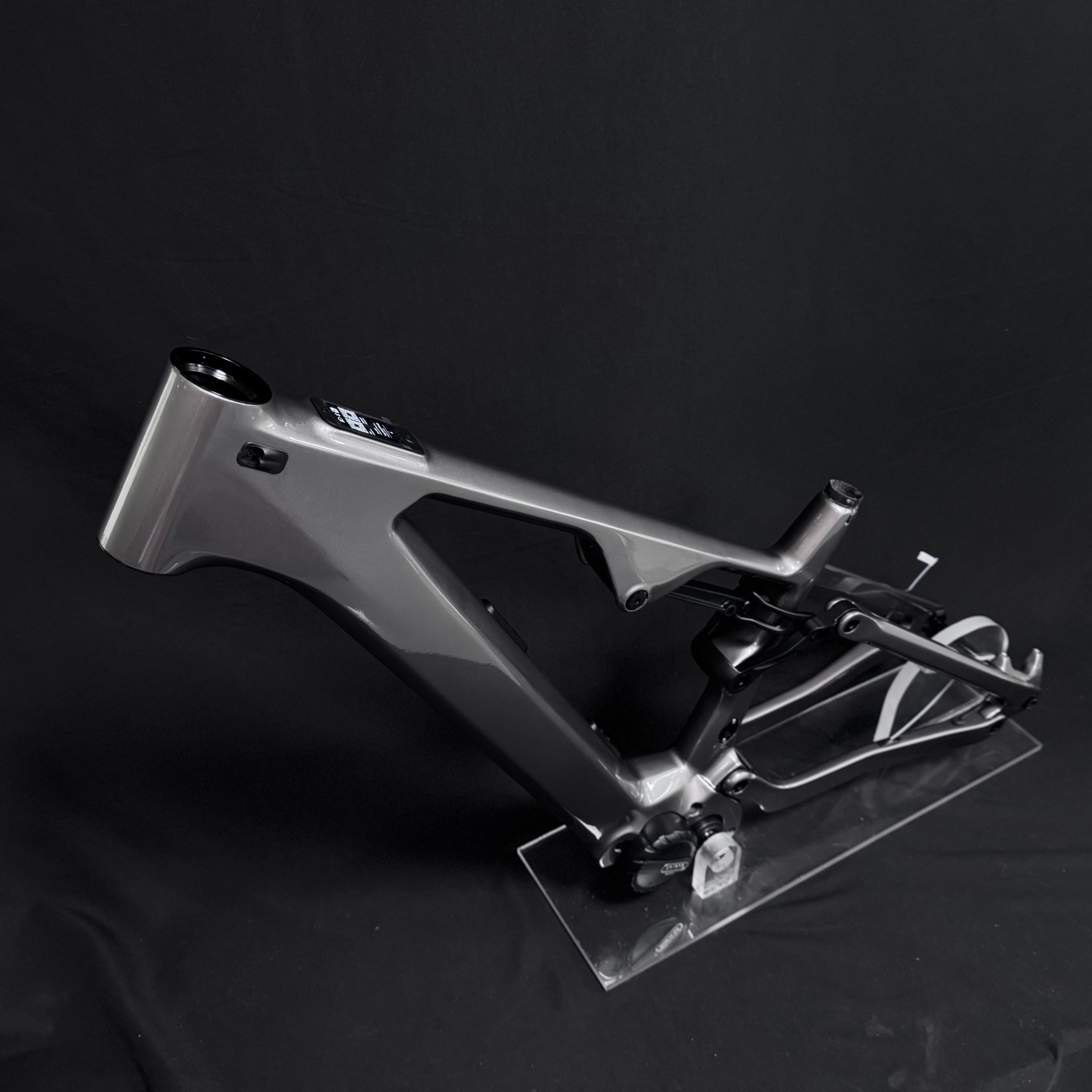 Szzsbike 2025 Latest Model Electric Bike Frame CEF69 for Bafang M560/M510 Motor Disc Brake Mountain Ebike Frame Carbon 3