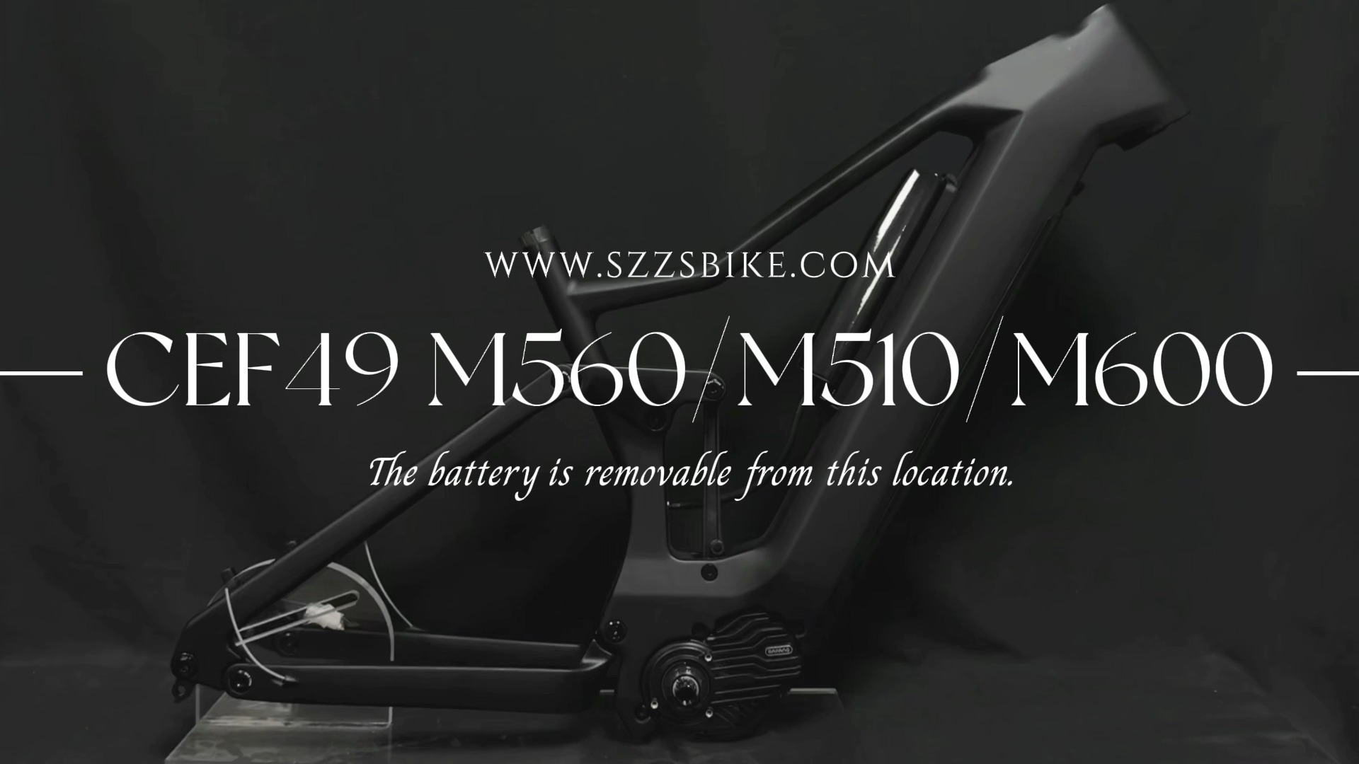 High Quality Electric Mountain Bike Carbon Frameset Cuadro De Carbono Mtb Bafang Motor M510 Electric Bike Full Carbon Frame 1