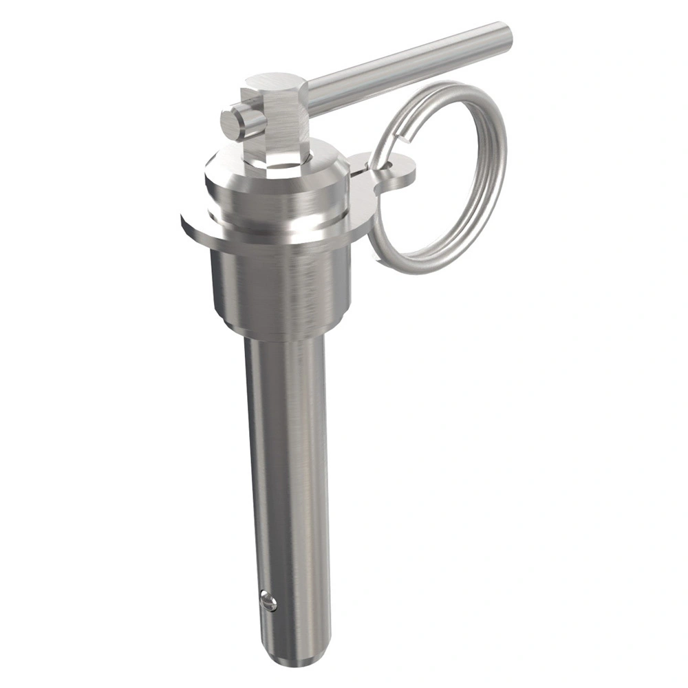 L-Handle Ball Lock Pin Double Acting Positive Locking Pin 1