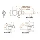HKAA Quick Release Hitch Pin - 3