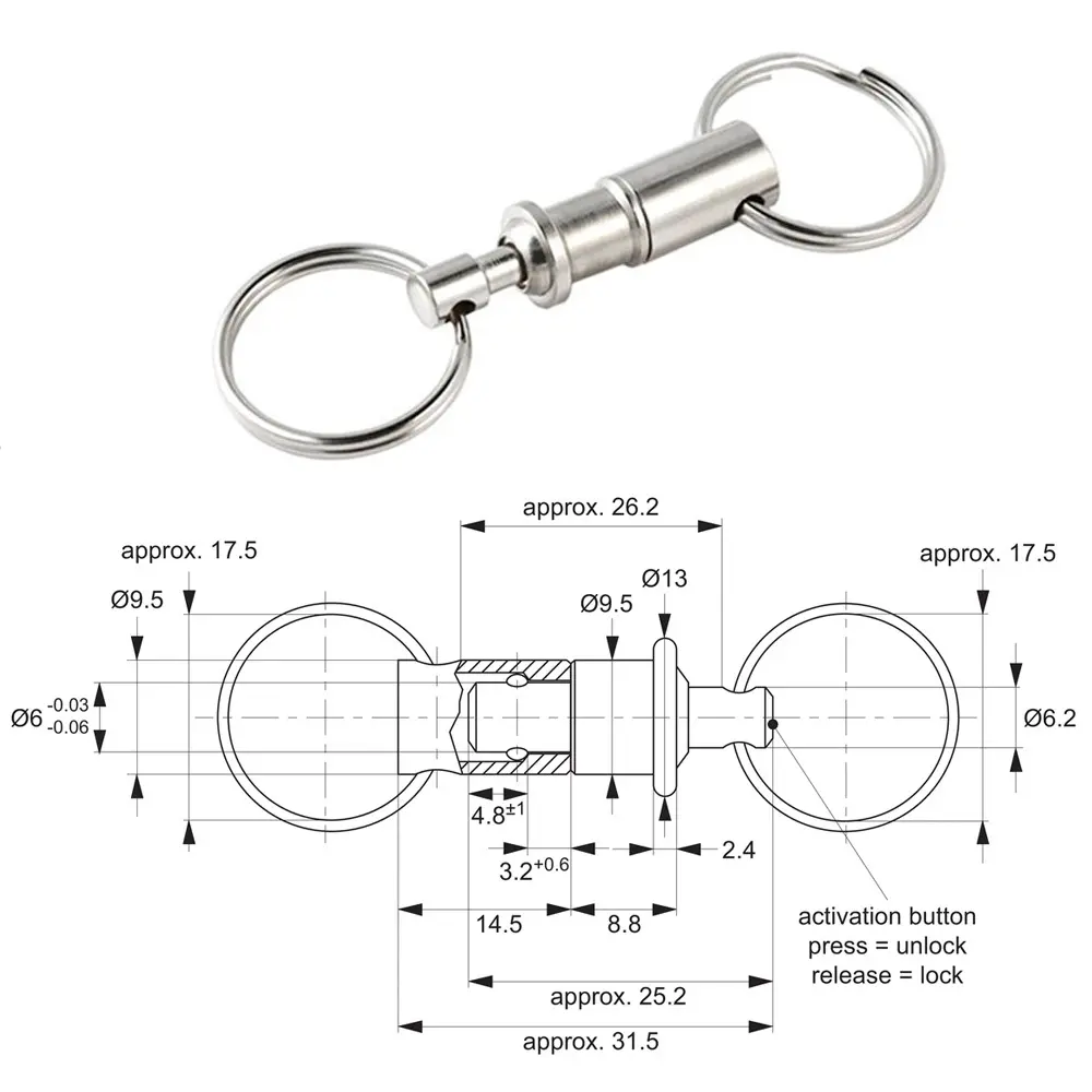 Custiomized Quick Release Locking Pin Company | HKAA 3