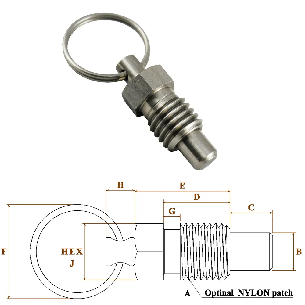Custom HKAA Double Ended Spring Plunger - 3