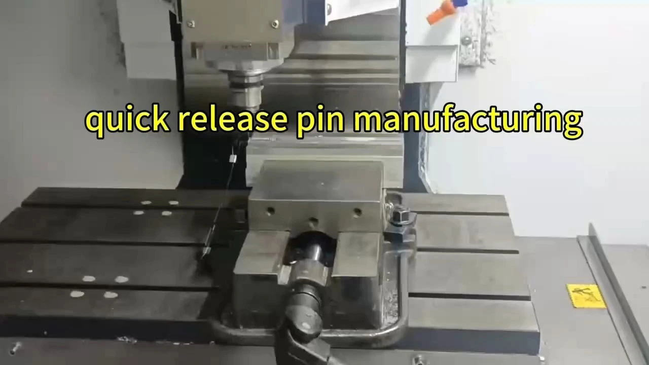 Button-Type Quick Release Pins - Zero-Tool Rapid Extraction & Locking 1