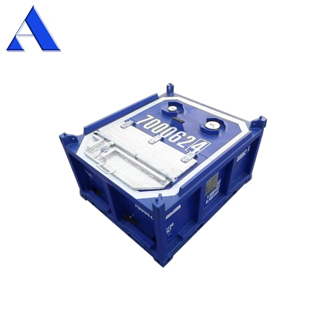 DNV 2.7-1 Standard Lidded Waste Container Offshore Mud Skip 1