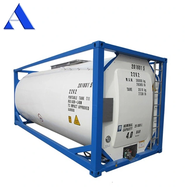 25 26 CBM UN T11 20 pés ISO contêiner para venda 1