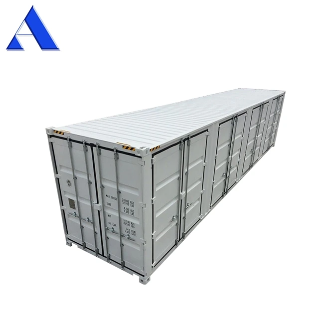 Multi unidades de armazenamento portáteis abertas da porta lateral 40 pés 40 pés 40 pés abertura lateral alta do recipiente de transporte do cubo de 4 portas 1