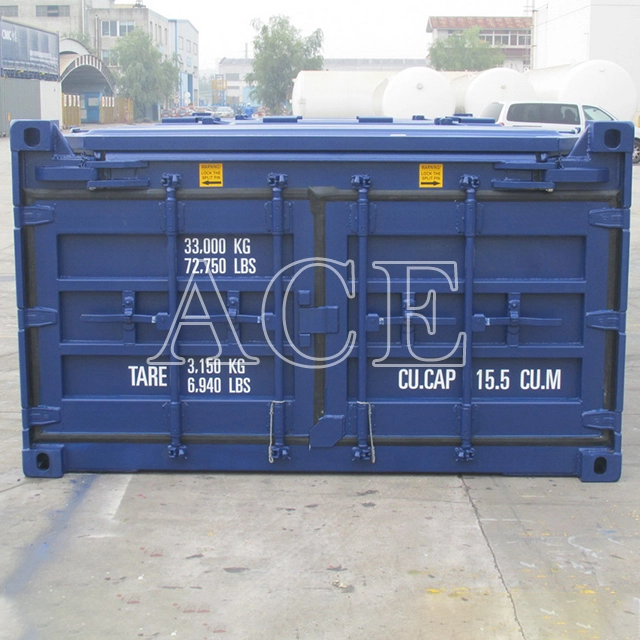 Csc Certificated New 20ft Half Height Hard Open Top Container Product On Ace Container And Parts 9656