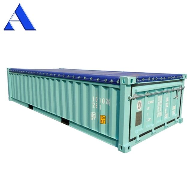 Tarpaulin Cover Half Height 20ft Open Top Container 1
