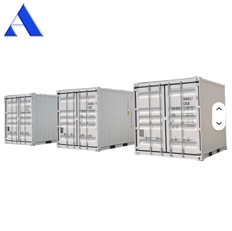 Corten Steel CSC Certified 6ft 8ft 10ft Mini Portable Storage Shipping Containers Set 1