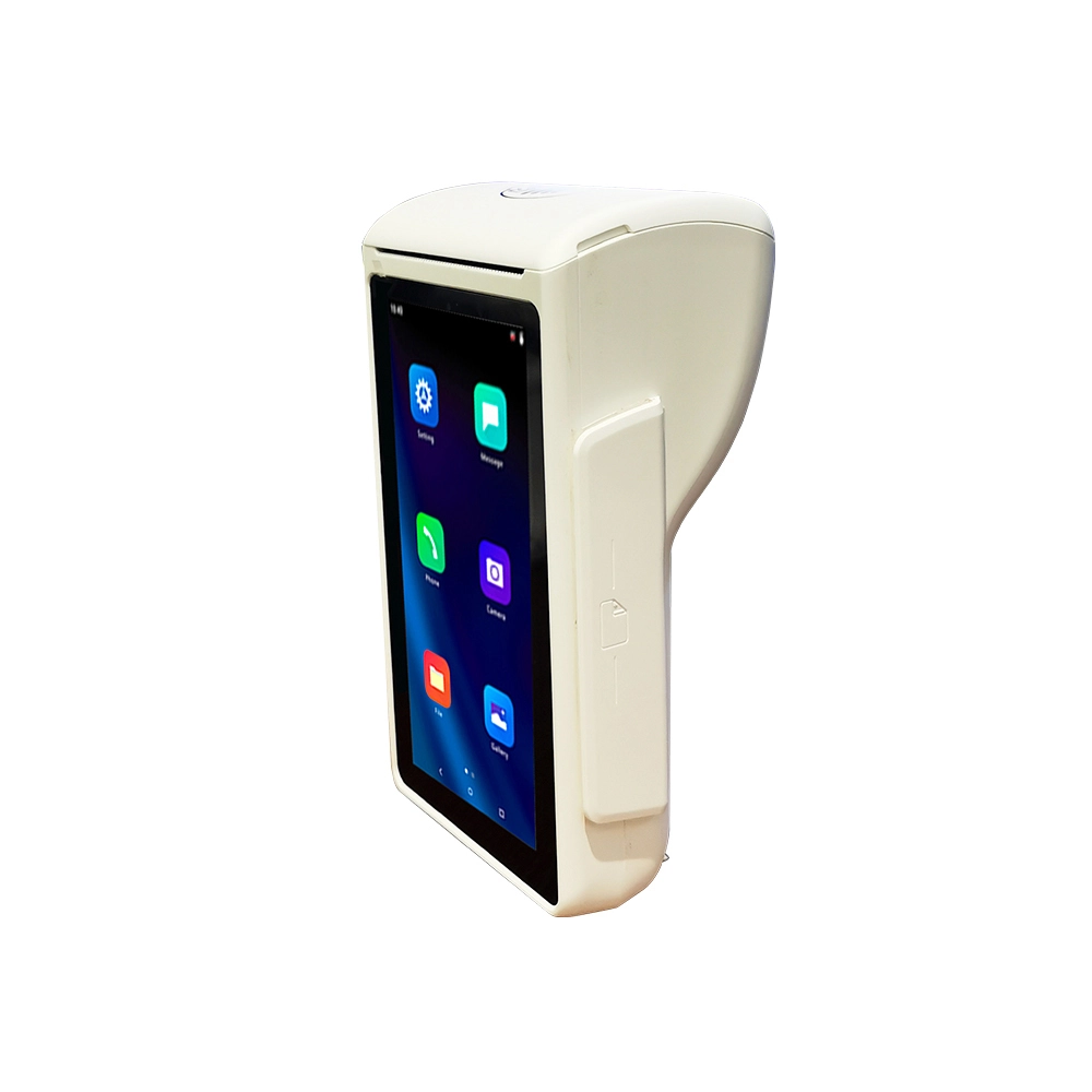 FP9800 Mobile Android POS system terminal touch screen with thermal printer machine 1
