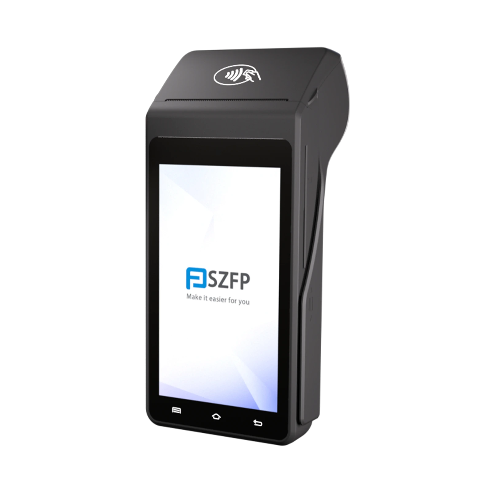FP8801H Android Smart POS Terminal with 5” Full Touch Screen, Built-in Thermal Printer, Camera & Omni-Channel Payment Support 1