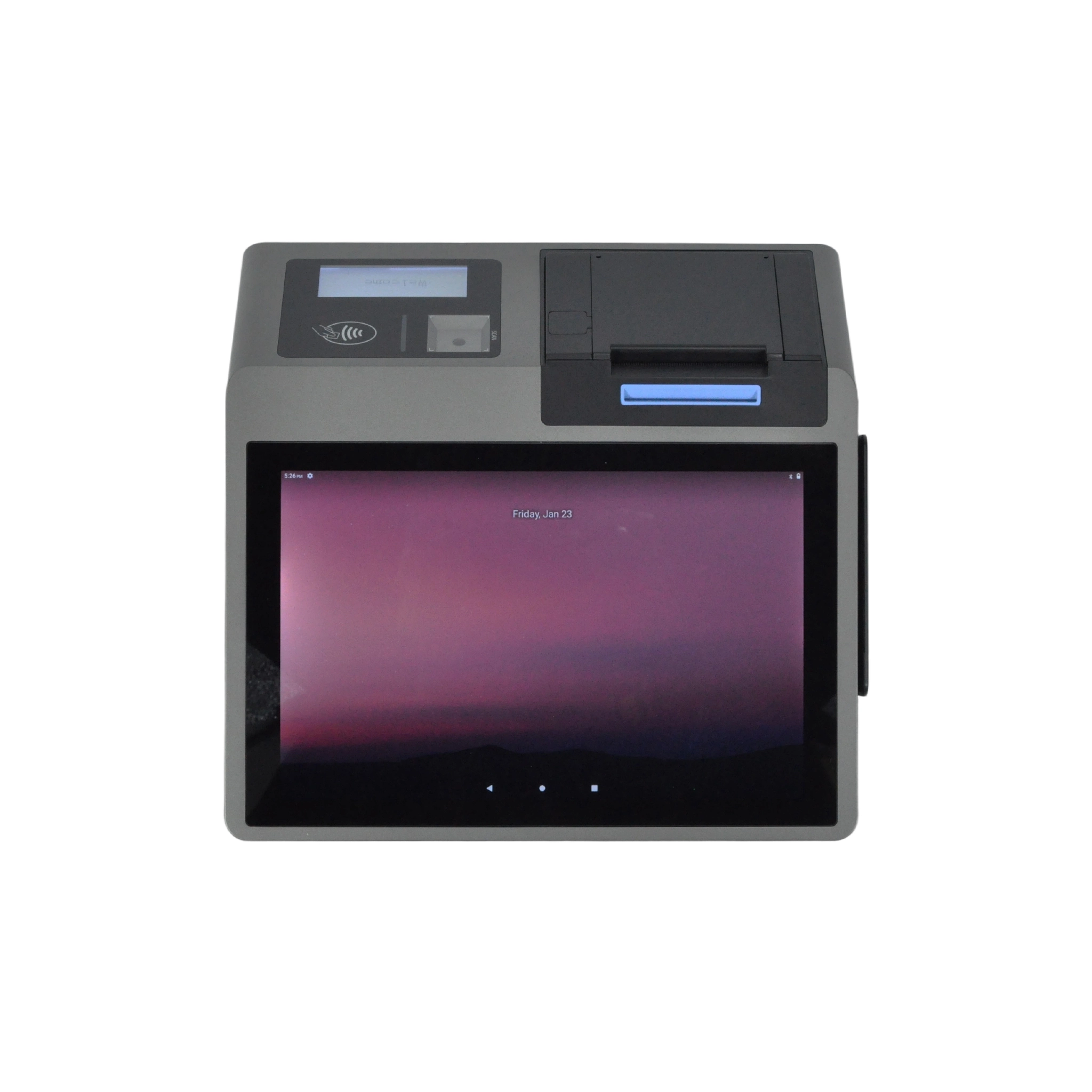 FP6500 Android Desktop POS Terminal with 10.1 Touchscreen, 58mm Thermal Printer & LED Customer Display 1