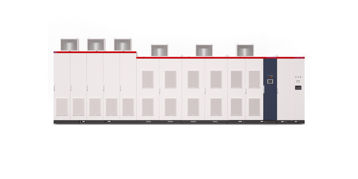 Serie FD5000 Venta caliente 4500kW 12000kW Trifásico 6kV 10kV 11kV VFD Unidad de CA Inversor de alto voltaje Unidad de media tensión MVD-FGI 6