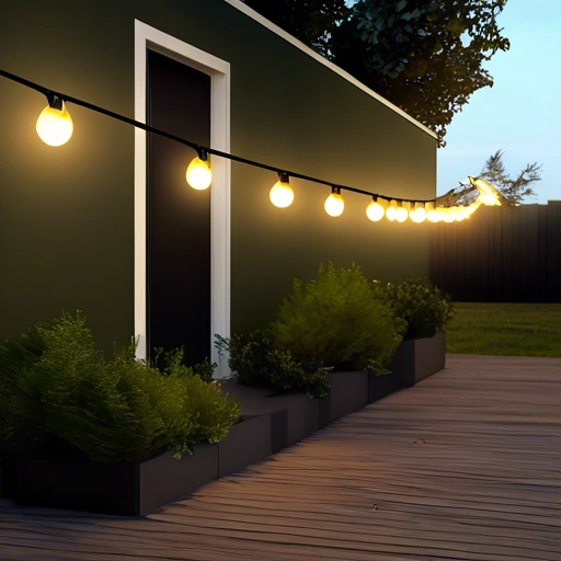 Bulb Strings Patio Lights 1