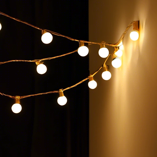 Warm White Solar Festoon Lights 1