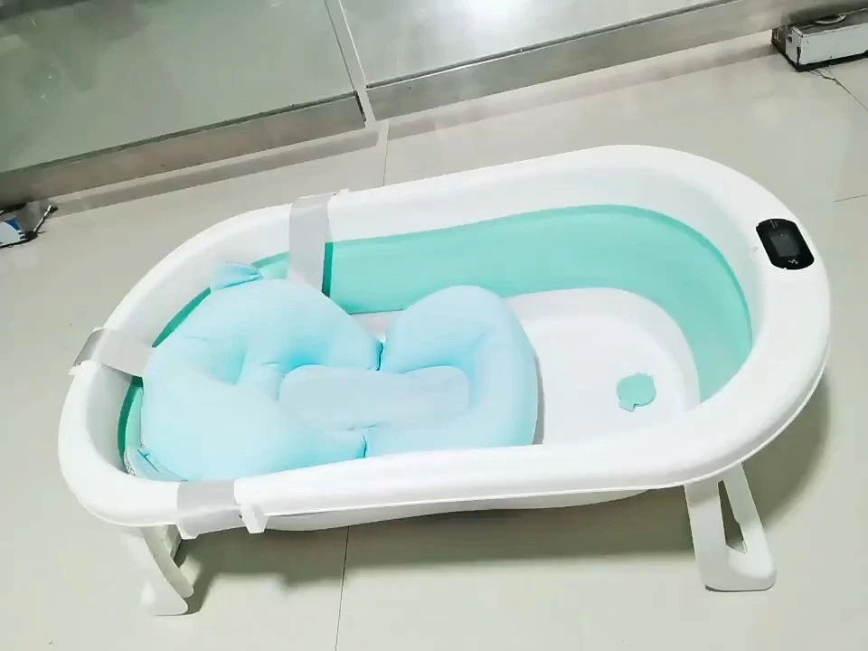 Bañera plegable portátil ligera de la bañera de baño del fabricante del bebé de la bañera para el bebé 1