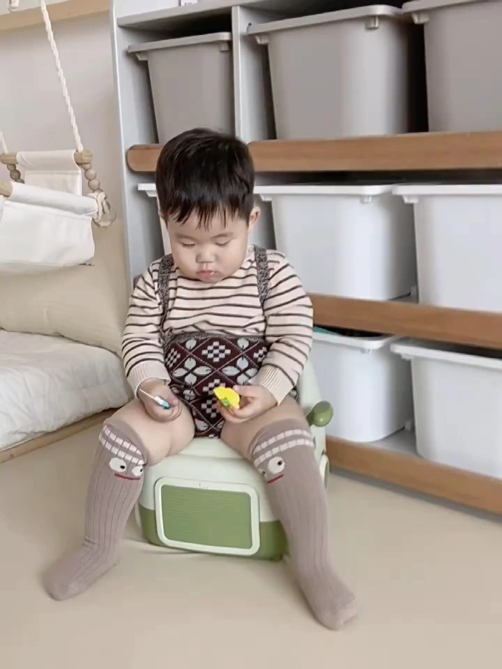 Bebé vendedor caliente del orinal de plástico de los niños superiores de la silla de Protektor de Petsentials del inodoro del bebé 1