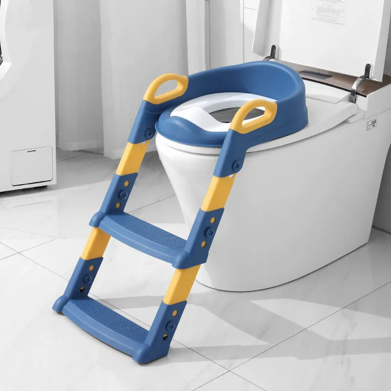 Pot d'entraînement de toilette avec échelle pour bébé, haute qualité, siège d'entraînement avec échelle réglable 1