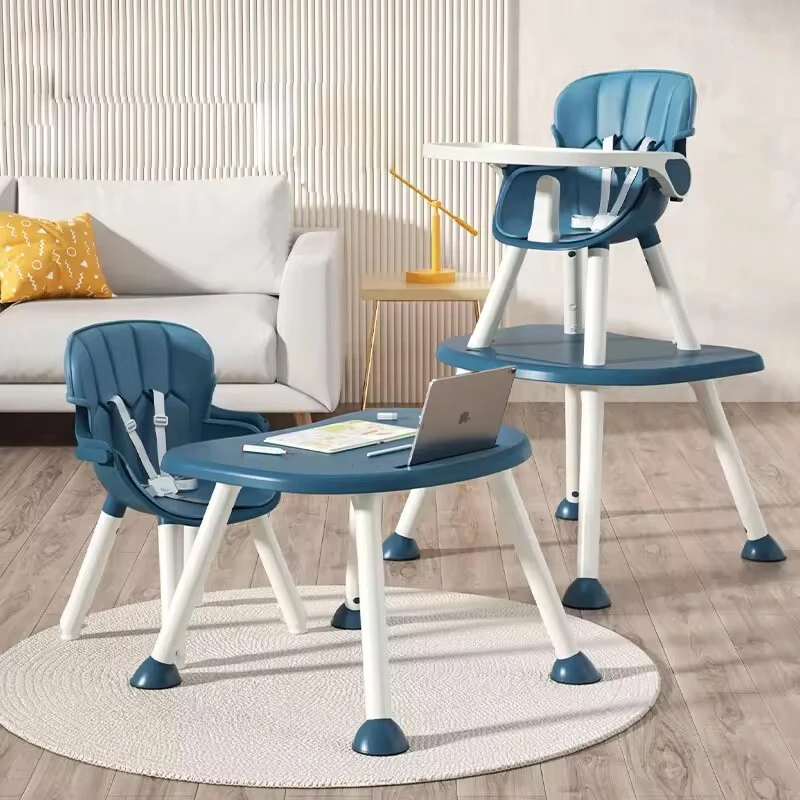 Multifunktions-Babystuhl und Tischstuhl, Babyfütterungs-Hochstuhl 3 Zoll 1 1