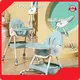 Silla de alimentación infantil rosa Doublecare Company 1