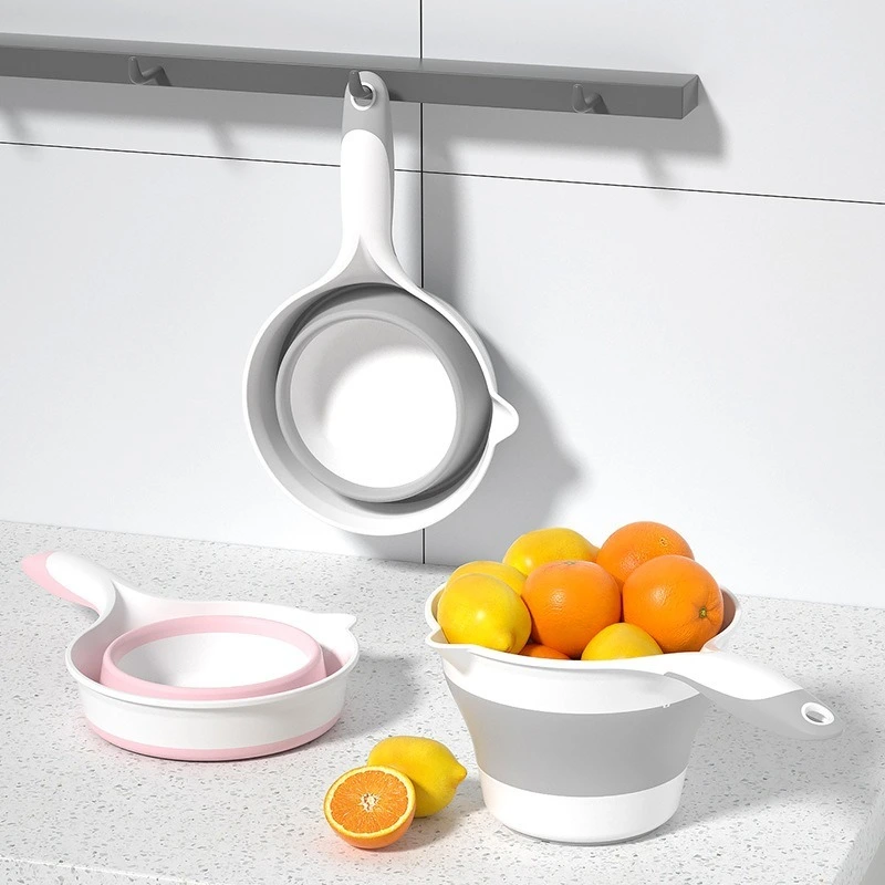 Оптовая продажа PP + TPE Складной кухонный ковш для воды Чашка ковша для воды-1723864851196469 1