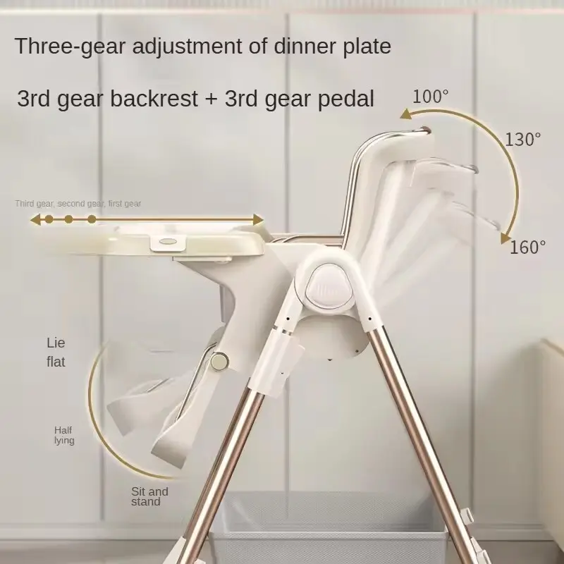 Baby Care Product Doublecare Brand Baby Feed High Chair Trade Assrance 3