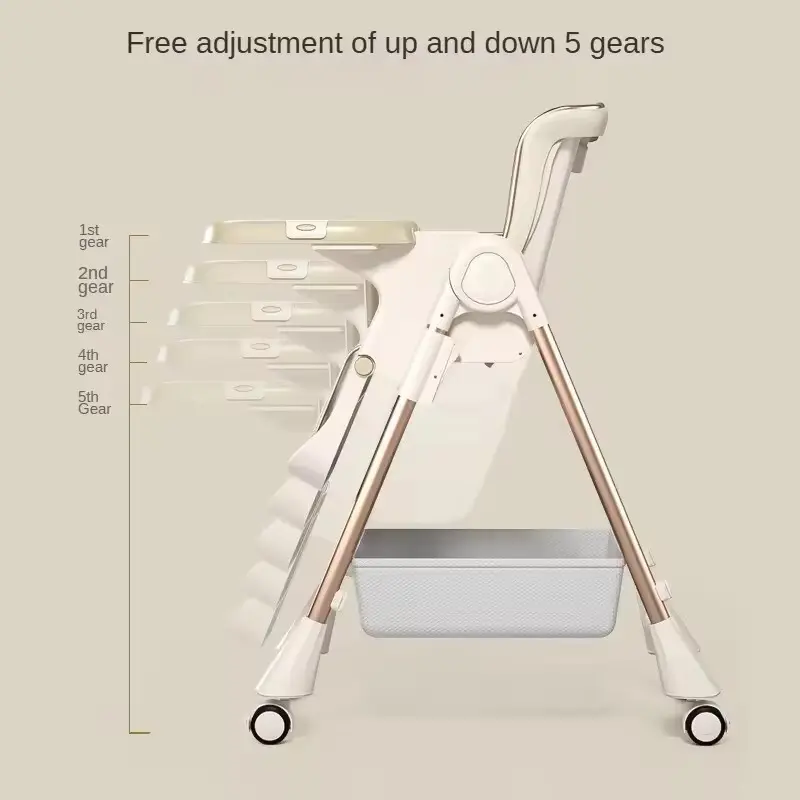 Baby Care Product Doublecare Brand Baby Feed High Chair Trade Assrance 4
