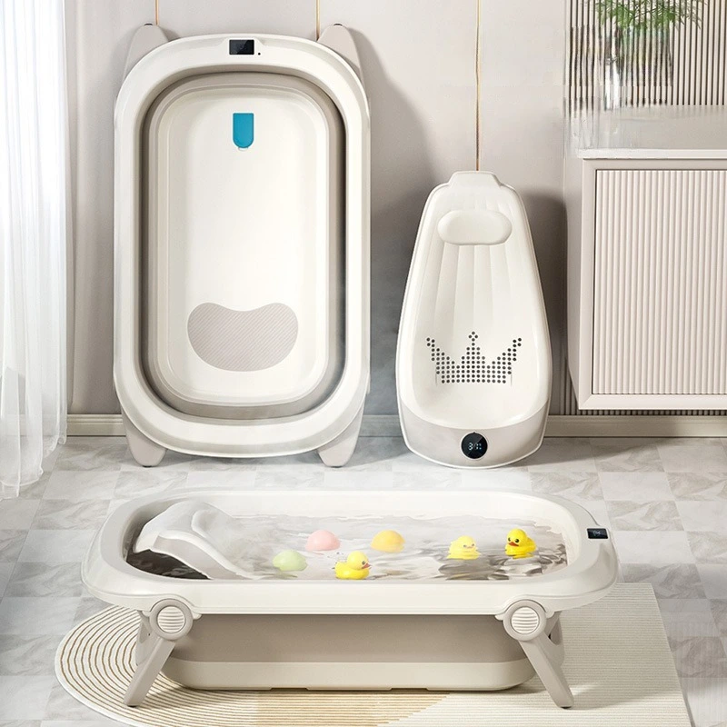 Foldable Baby Bath Tub Large Tub Sitting And Lying For Children Home Baby Portable Bathtub 1