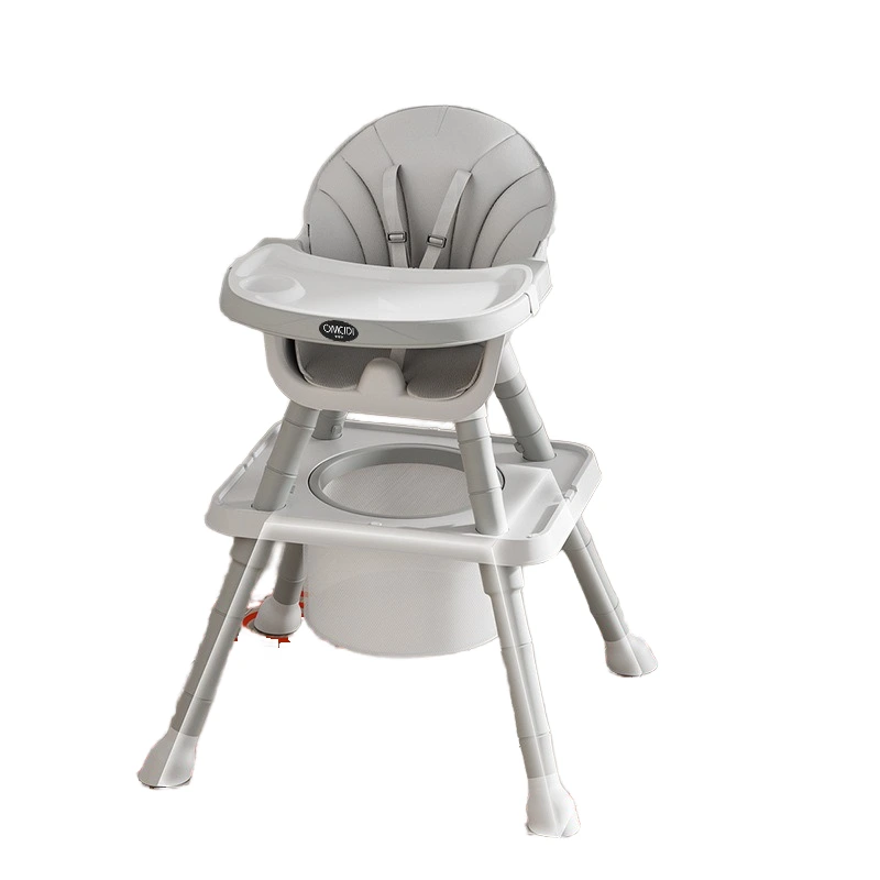 7 in 1 Convertible Baby High Chair Dining Feeding Table Toddler Kids Multifunction Chair 1
