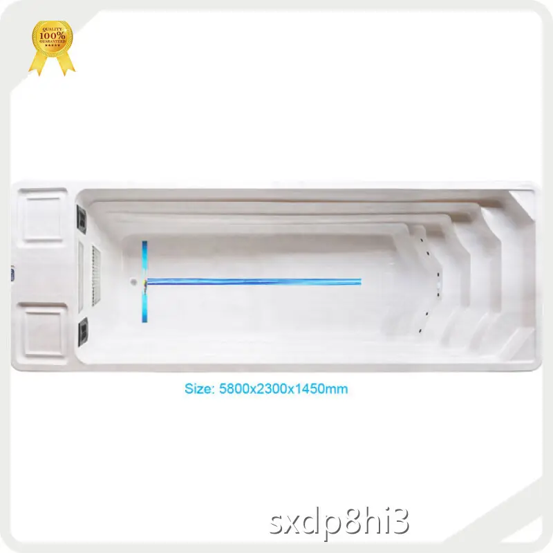 Piscina sin fin para la marca de natación 1