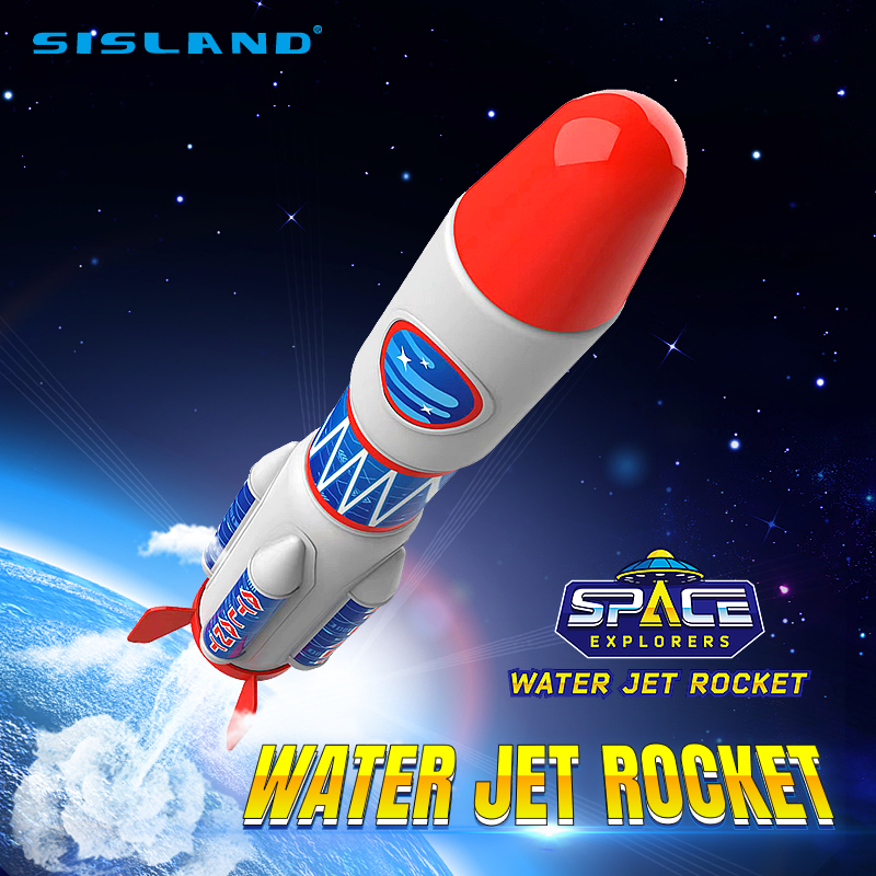 SISLAND water toy rocket Chemical reaction pressurized jet toy--rocket spaceship toy Kit for Kids STEM Toys DIY Science Space Stem Toys for Boys Girls Science Experiments for Kids Best Toys for 8+ 1