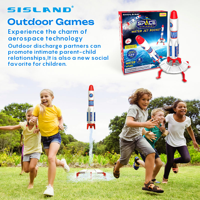 Игрушка-водометная ракета для детей – забавная уличная игрушка для изучения физики