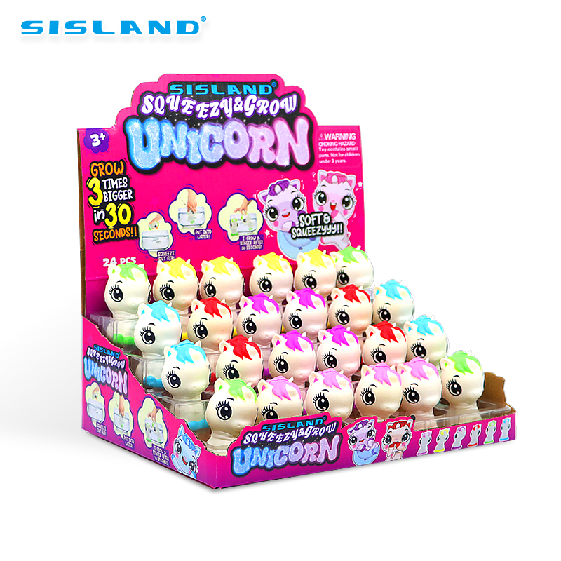 SISALND Tumbuh di Air Mini Unicorn, Mainan Fidget Squishy untuk Menghilangkan Stres, Mainan Remas Menyenangkan &lt;000000&gt; Tumbuhkan Unicorn untuk Anak Laki-laki dan Perempuan - Mainan Edukasi untuk Siswa 1