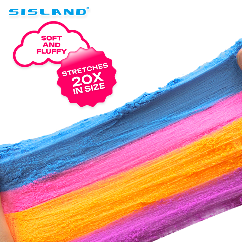 SISALND Cotton Slime magic-Big Jar for play,The Ultimate Stretchy, Fruity-Scented, Safety-Certified Slime Toy for Kids. Perfect for Parties, Birthdays, and Endless Creative Fun. 1