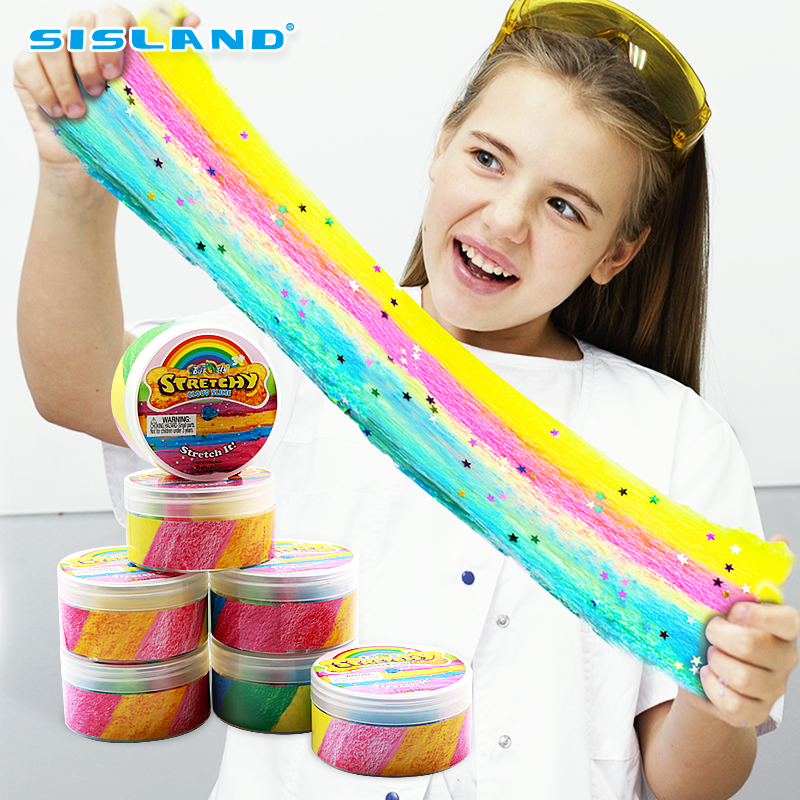 Расслабляющий хлопковый слайм для снятия стресса и концентрации внимания