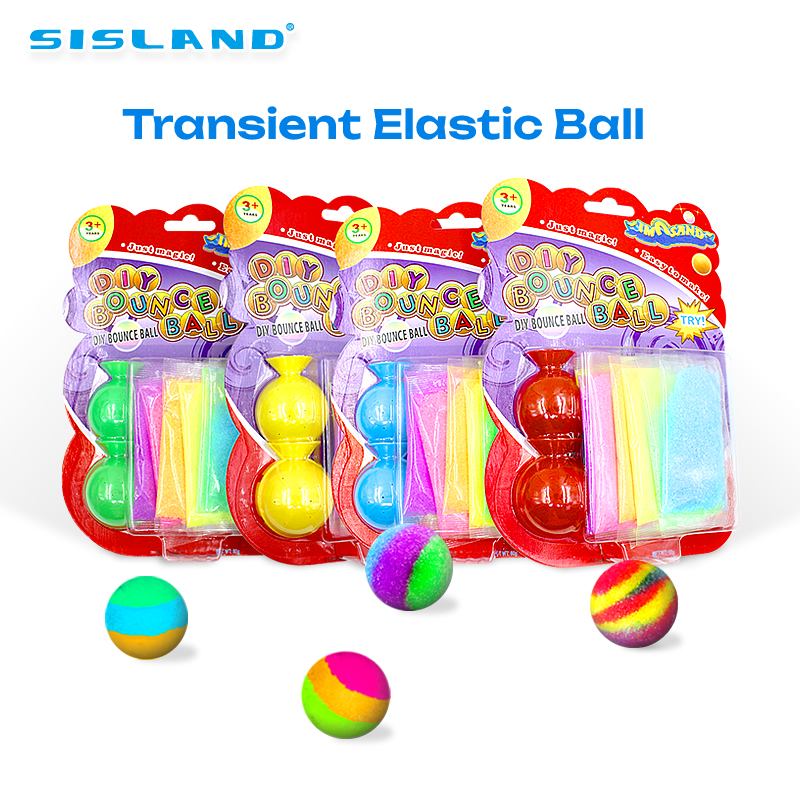 DIY bounce ball kit packaging