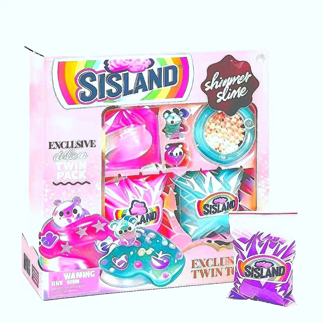 コットンクラウドスライム感覚おもちゃセットのパッケージ