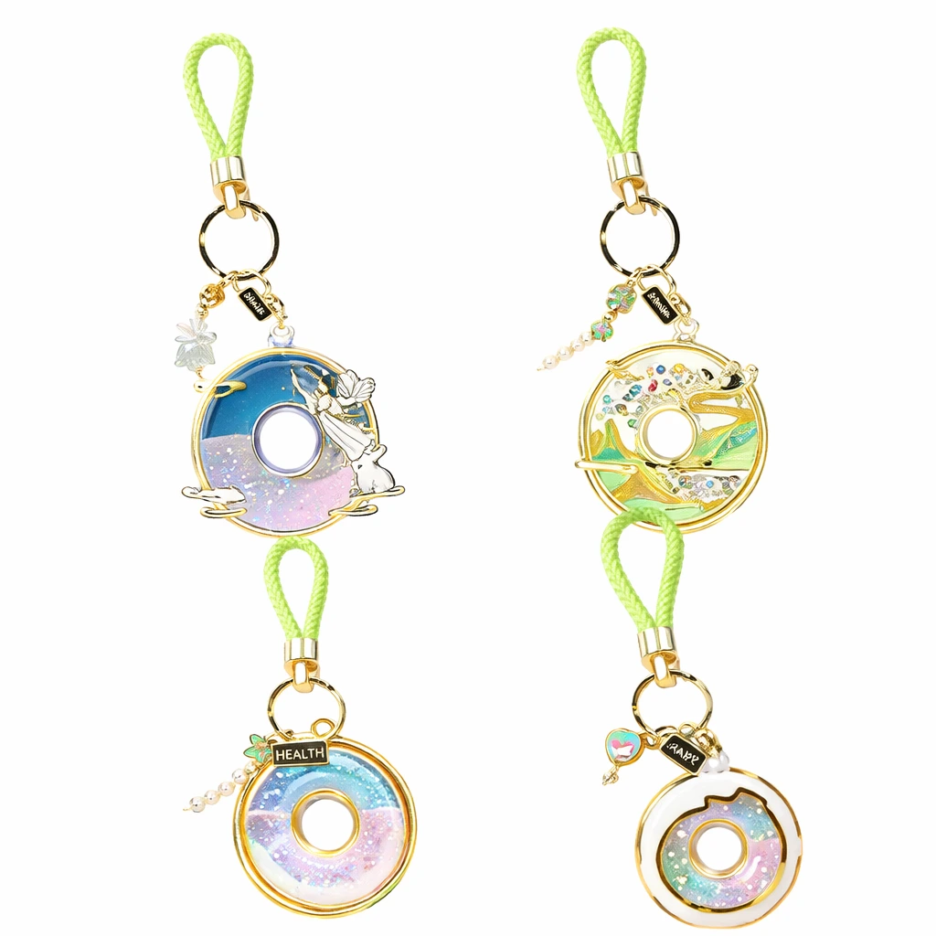 liquid motion keychain toy set