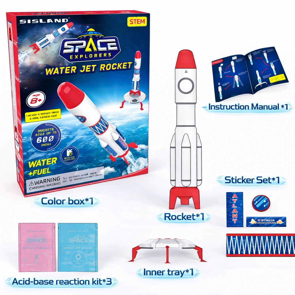 water rocket launcher kit components