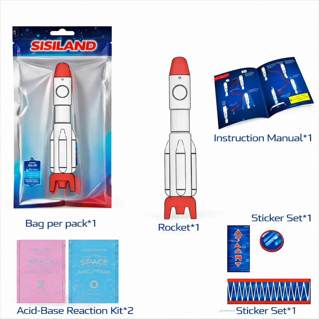 water rocket launcher kit components