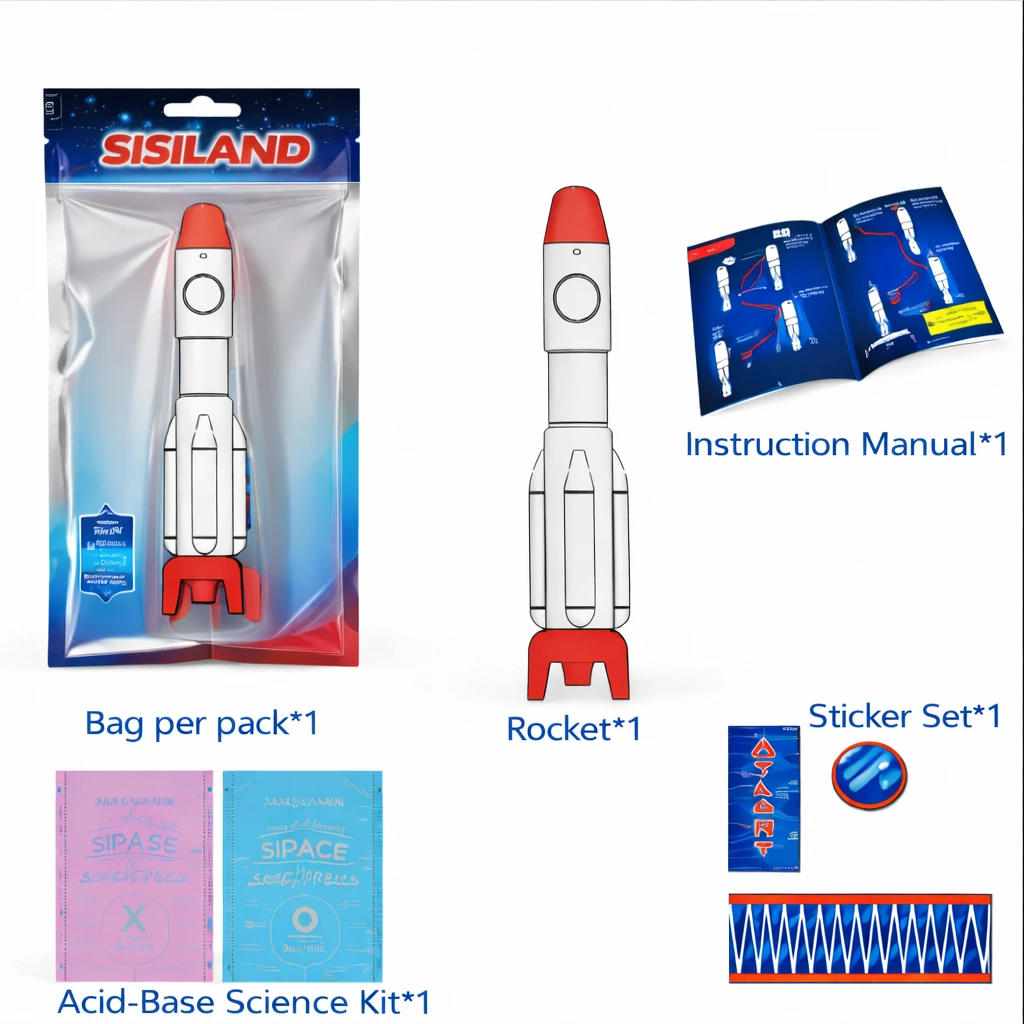 water rocket launcher kit components