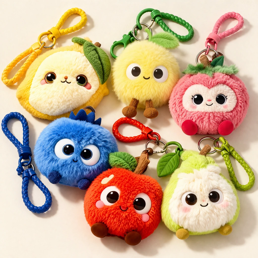 SISLAND Plush Keychain Toys Wholesale Accessories 1
