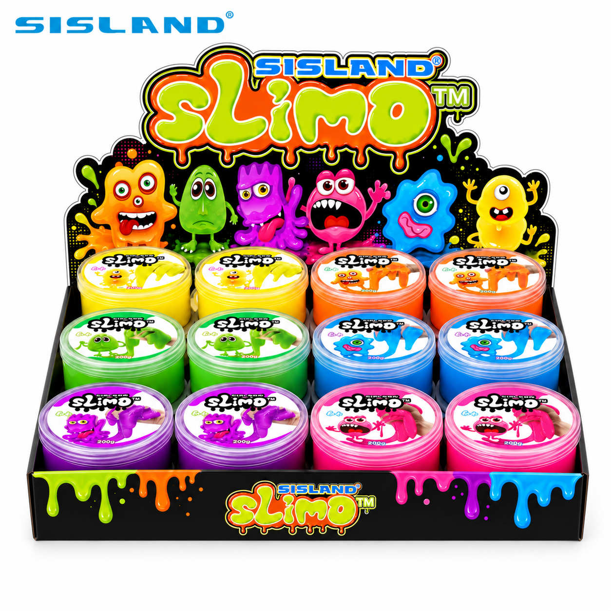 Bulk 6-Color Non-Toxic Crystal Clear Slime for Kids Set | Custom Manufacturer(OEM/ODM) 2