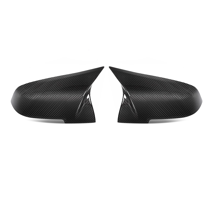 RD Design Mirror Caps Cover Dry Carbon Fiber M Style For BMW 1 Series F20 1