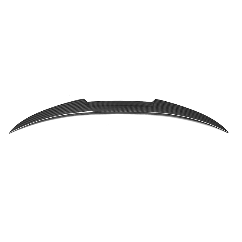 Becquet Coffre Arrière Fibre Carbone Pour BMW Série 4 F32 F33 F36 2014-2018 - Noir Brillant